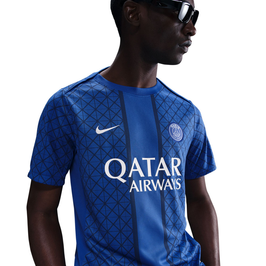 Maillot avant match PSG bleu