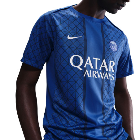Maillot avant match PSG bleu
