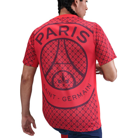 Maillot avant match PSG rouge