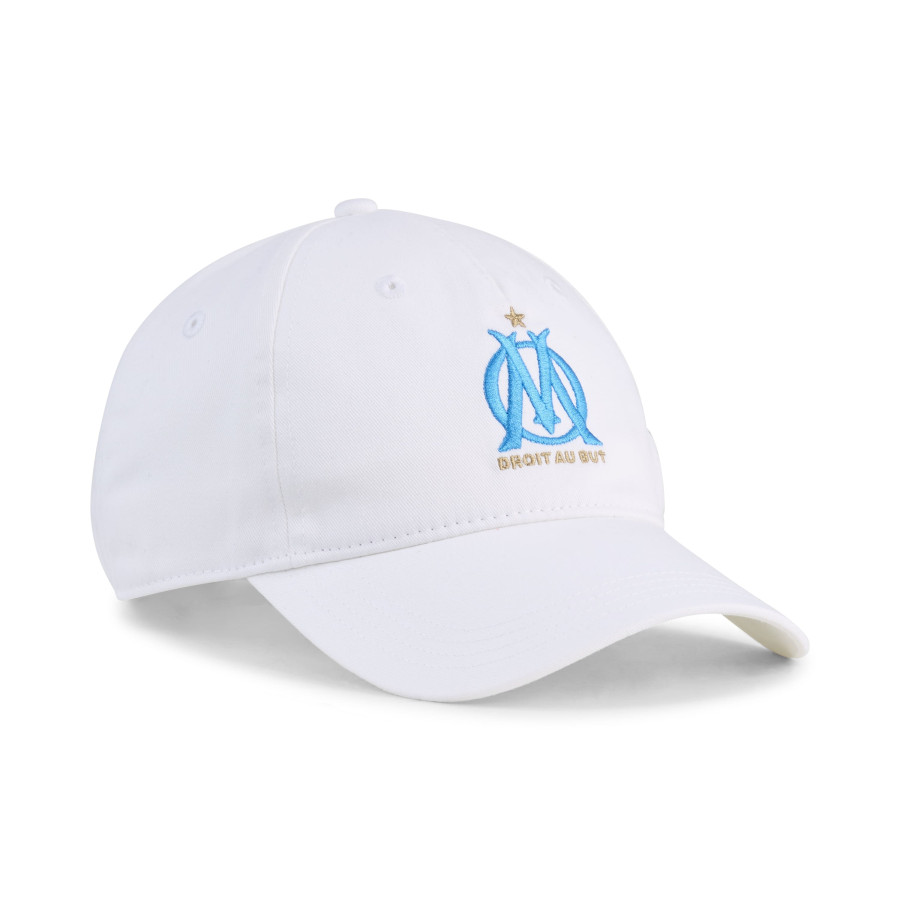 Casquette OM blanc