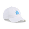 Casquette OM blanc