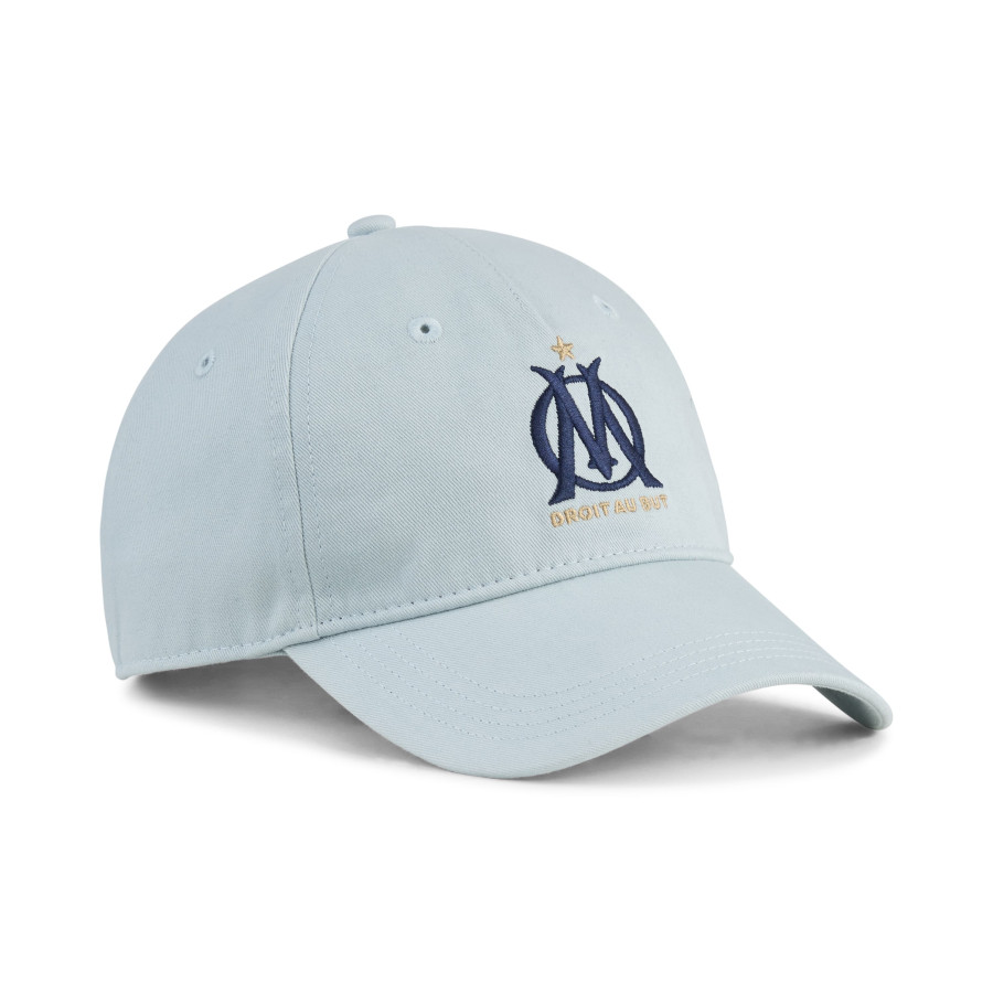 Casquette OM bleu vert
