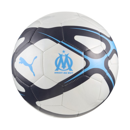 Ballon OM Culture blan bleu