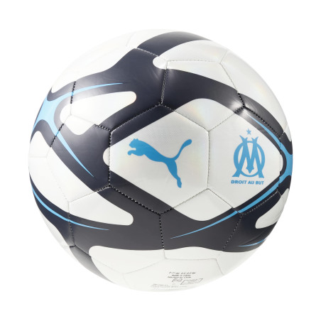 Ballon OM Culture blan bleu