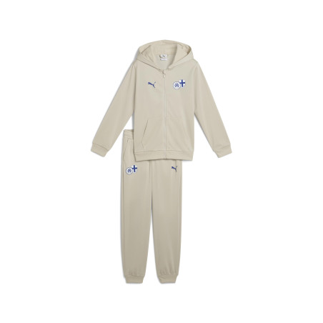 Ensemble survêtement junior OM beige