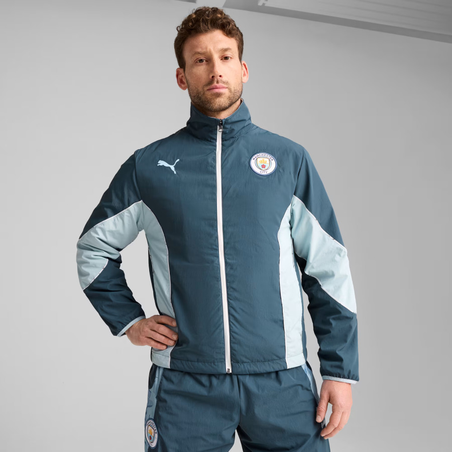 Veste réversible Manchester City x Kidsuper bleu