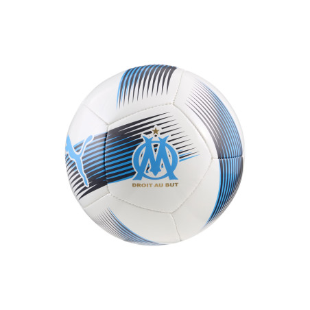 Mini-ballon OM blanc bleu
