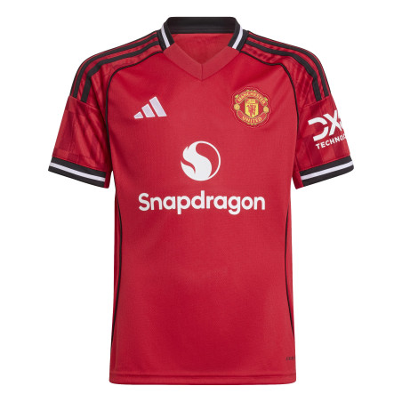 Maillot junior Manchester United domicile 2025/26