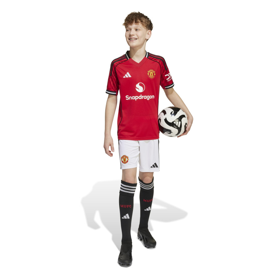 Maillot junior Manchester United domicile 2025/26