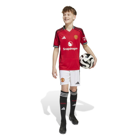 Maillot junior Manchester United domicile 2025/26