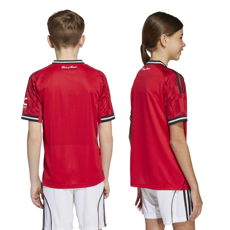 Maillot junior Manchester United domicile 2025/26