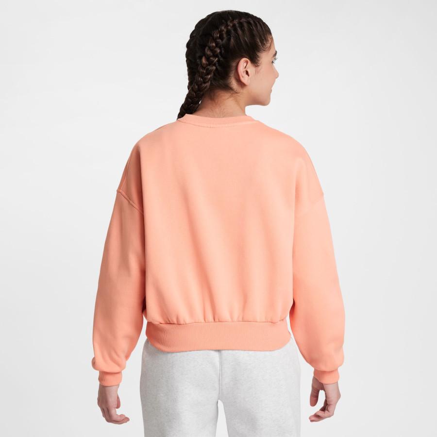 Sweat junior Nike Club Fleece orange