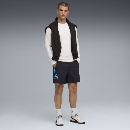 Short OM PumaTech woven bleu foncé