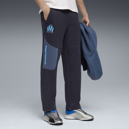 Pantalon survêtement OM PumaTech bleu foncé