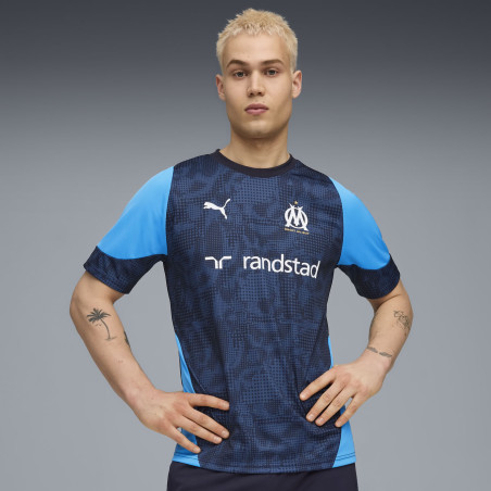 Maillot entraînement OM bleu foncé