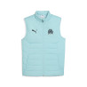 Doudoune sans manches OM bleu