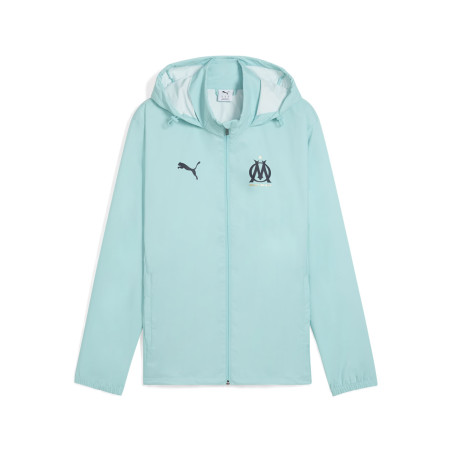 Veste imperméable OM bleu