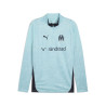 Sweat zippé OM bleu