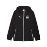 Veste survêtement OM PumaTech woven noir blanc