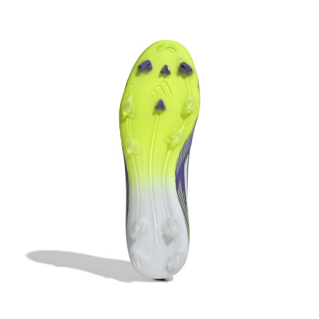 adidas F50 League FG/MG violet jaune