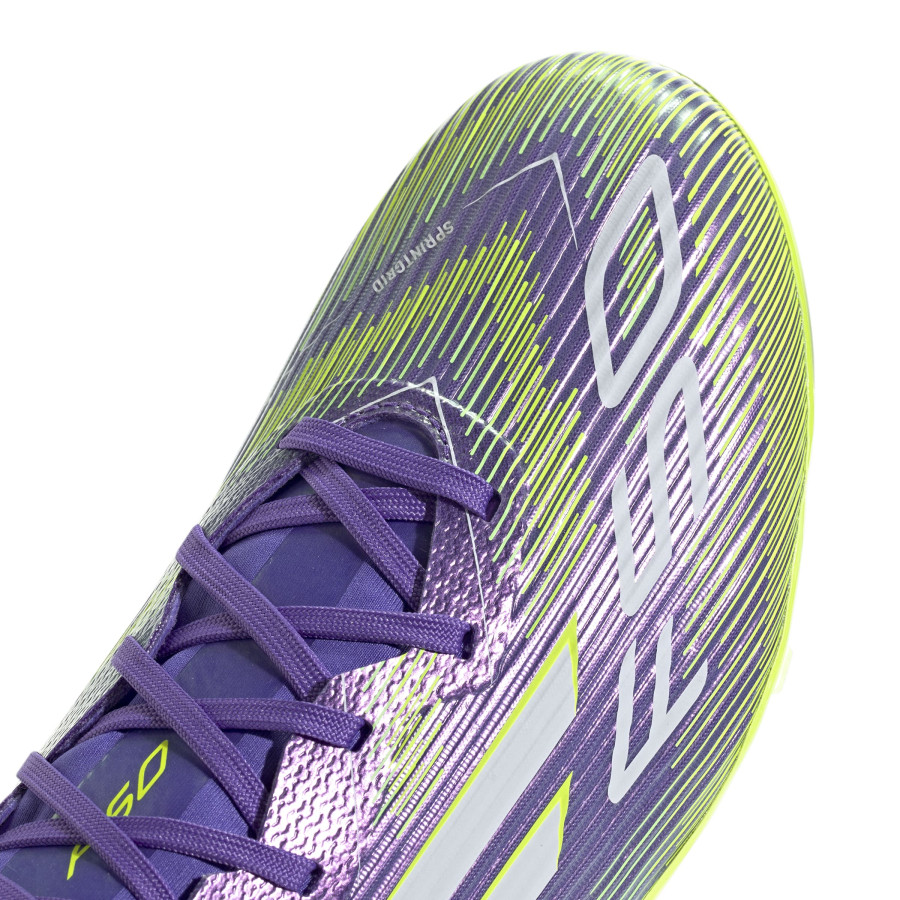 adidas F50 League FG/MG violet jaune