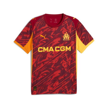 Maillot gardien OM rouge 2025/26