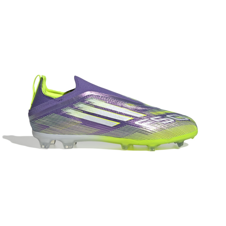 adidas F50 LaceLess junior Elite FG violet jaune