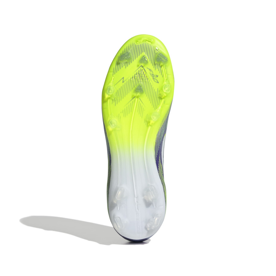 adidas F50 LaceLess junior Elite FG violet jaune