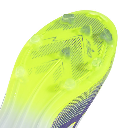adidas F50 LaceLess junior Elite FG violet jaune