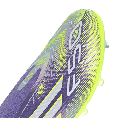 adidas F50 LaceLess junior Elite FG violet jaune