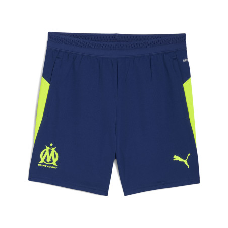 Short entraînement junior OM bleu jaune