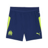 Short entraînement junior OM bleu jaune