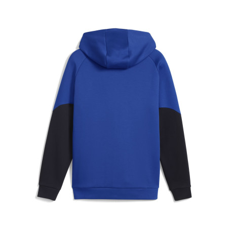 Veste survêtement OM PUMATECH Fleece bleu jaune