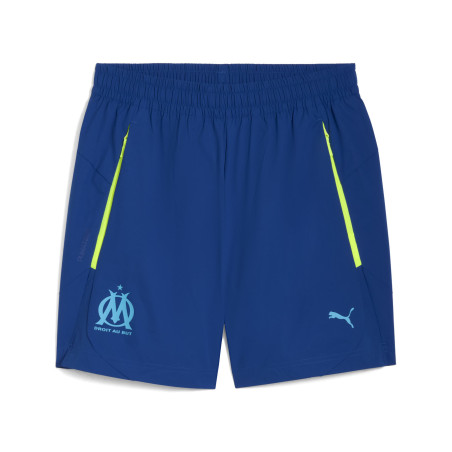 Short OM PUMATECH Woven bleu jaune