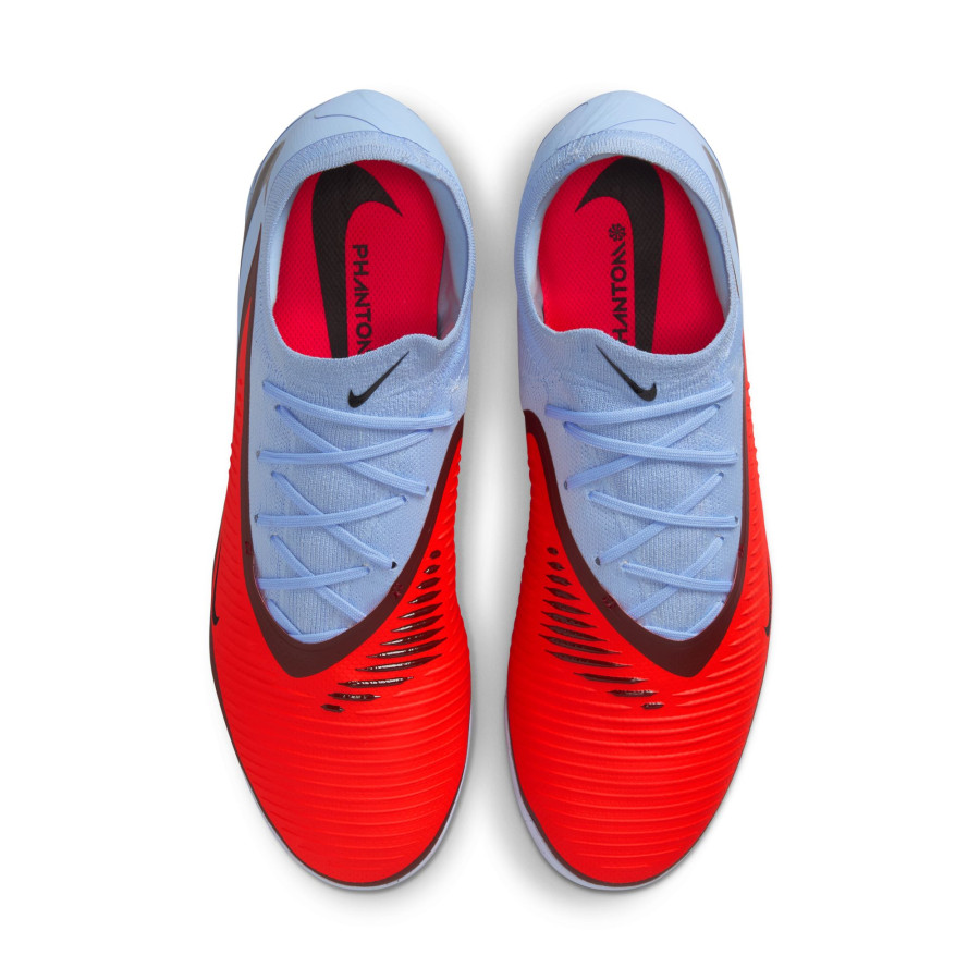 Nike ReactX Phantom 6 Pro Turf gris rouge