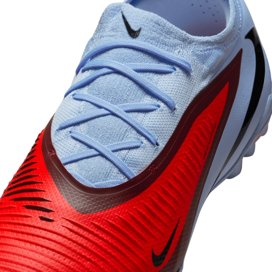 Nike ReactX Phantom 6 Pro Turf gris rouge