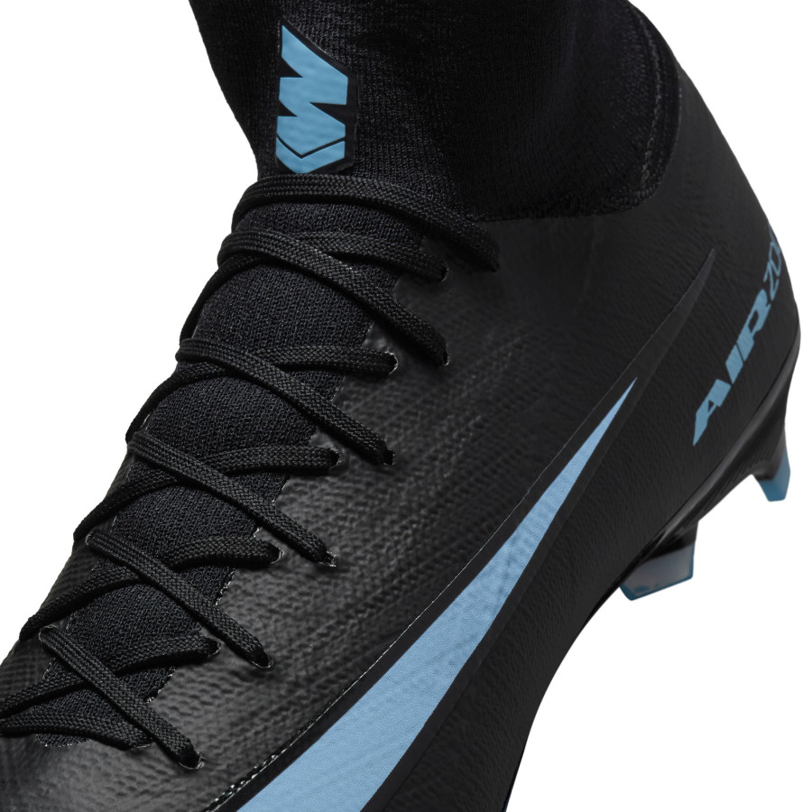 Nike Air Zoom Mercurial Superfly 10 Pro FG noir bleu
