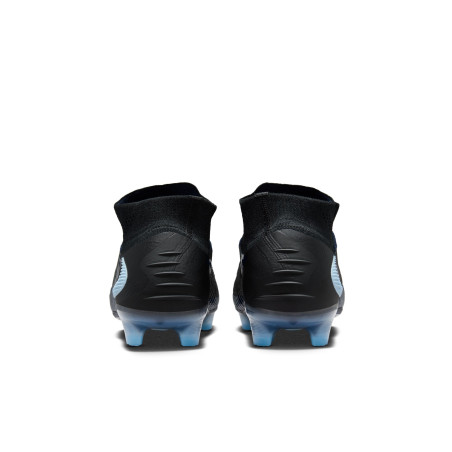 Nike Phantom 6 montante Elite FG noir bleu