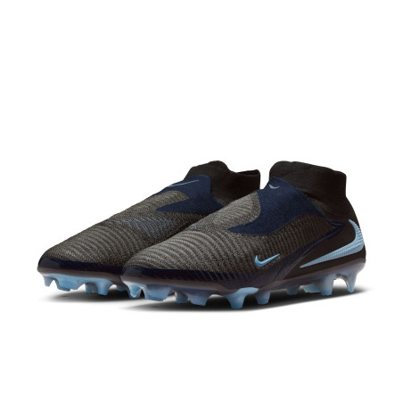 Nike Phantom 6 montante Elite FG noir bleu