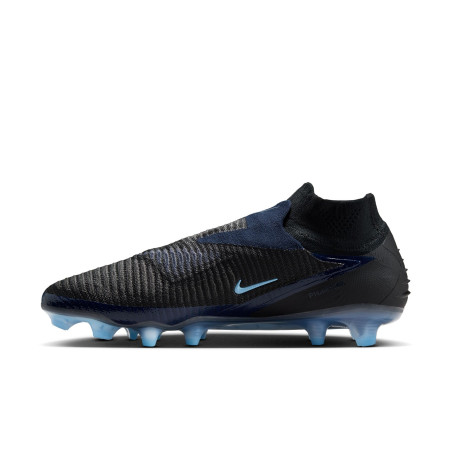 Nike Phantom 6 montante Elite FG noir bleu