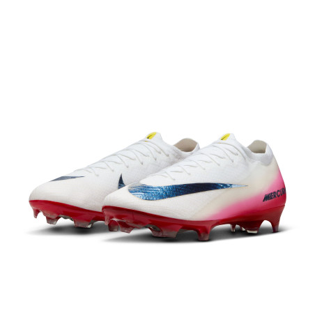 Nike Air Zoom Mercurial Vapor 16 Elite FG rouge blanc