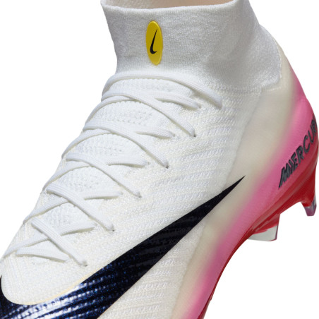 Nike Air Zoom Mercurial Superfly 10 Elite FG rouge blanc
