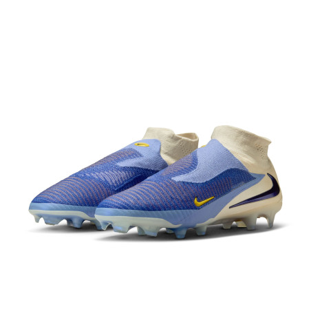 Nike Phantom 6 montante Elite FG bleu blanc