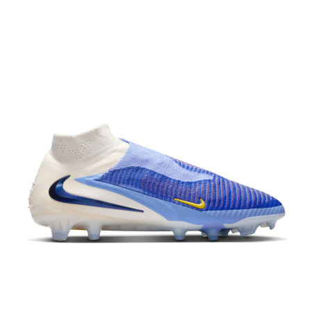 Nike Phantom 6 montante Elite FG bleu blanc