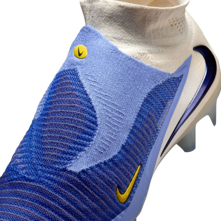 Nike Phantom 6 montante Elite FG bleu blanc