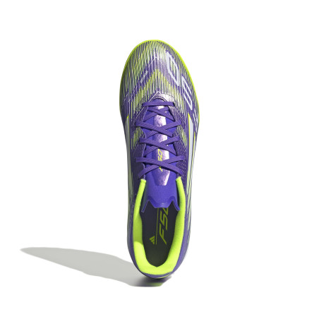 adidas F50 League Turf violet jaune