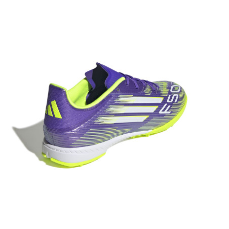 adidas F50 League Turf violet jaune