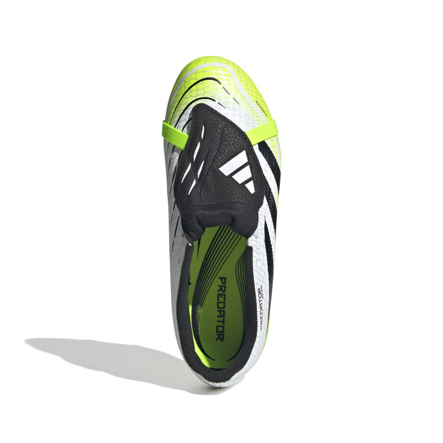 adidas Predator League junior FT FG/MG blanc jaune