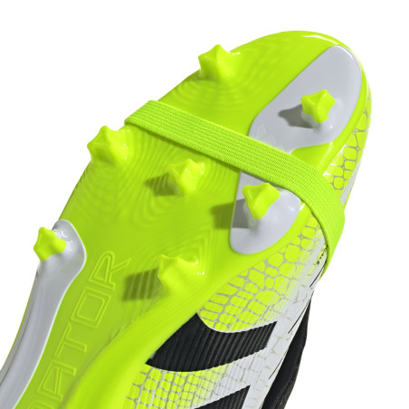 adidas Predator League junior FT FG/MG blanc jaune