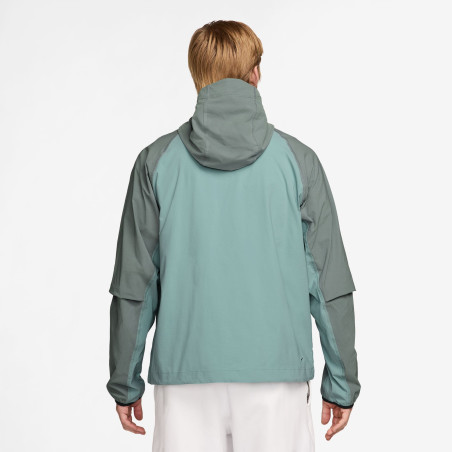 Veste survêtement Nike tech Woven bleu